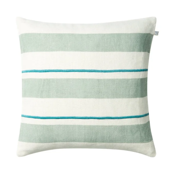 Chhatwal & Jonsson Assam Kissenbezug 50x50 cm Aqua-heaven blue
