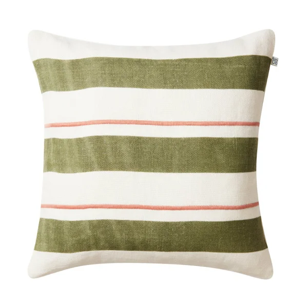 Chhatwal & Jonsson Assam Kissenbezug 50x50 cm Cactus green-rose