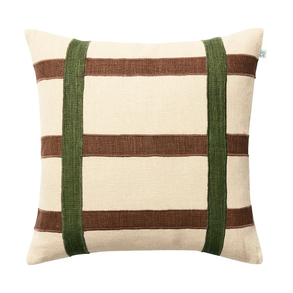 Chhatwal & Jonsson Kiran Kissenbezug 50 x 50cm Cactus Green-Taupe