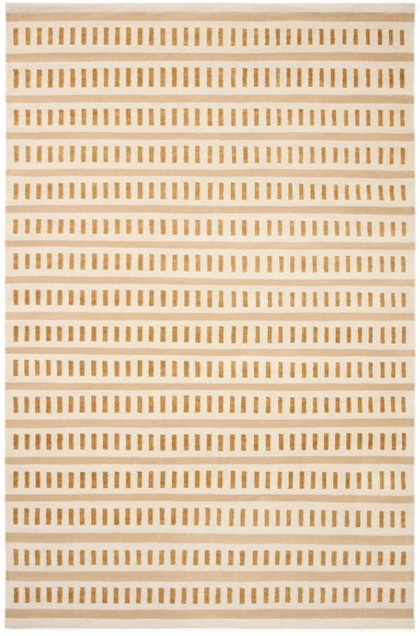 Chhatwal & Jonsson Ladakh Wollteppich Off white-beige-masala yellow, 180x270 cm