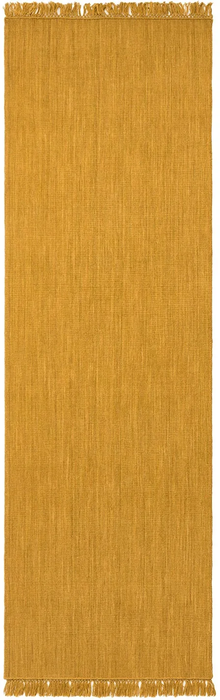 Chhatwal & Jonsson Nanda Flurteppich Masala yellow, 80x250 cm