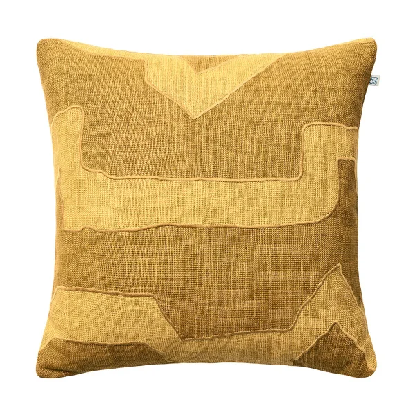 Chhatwal & Jonsson Sikkim Kissenbezug 50 x 50cm Spicy Yellow-Masala Yellow