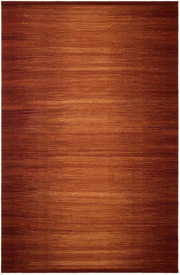 Chhatwal & Jonsson Tapti Wollteppich Rust, 180x270 cm