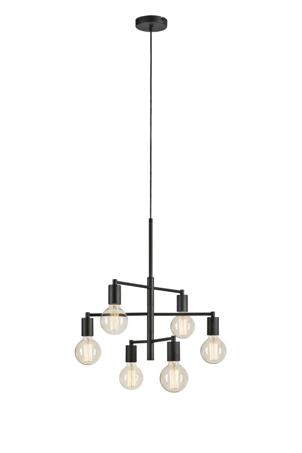 Cielo Deckenlampe Schwarz 6 Lampen