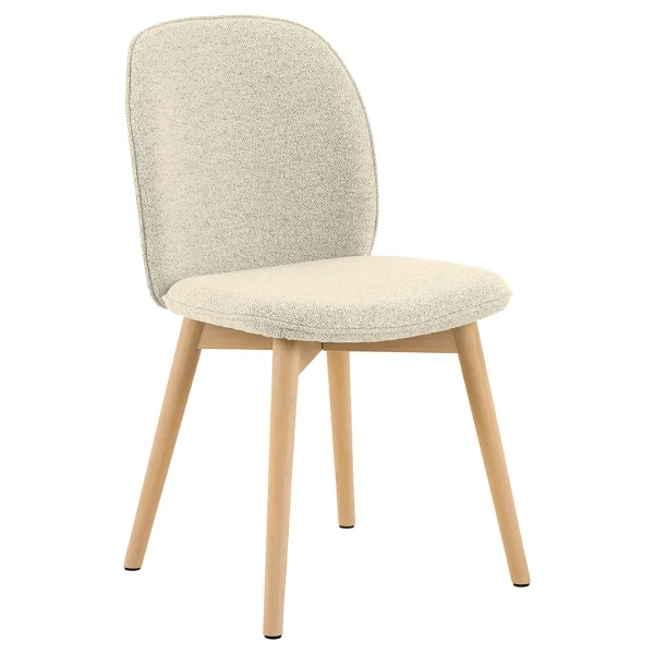 Cindy Esszimmerstuhl Bouclé beige.