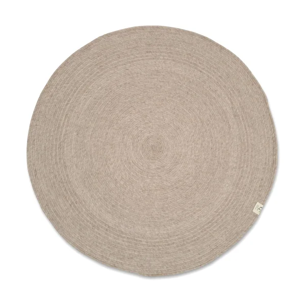 Classic Collection Merino Wollteppich rund Ø240 cm Oat