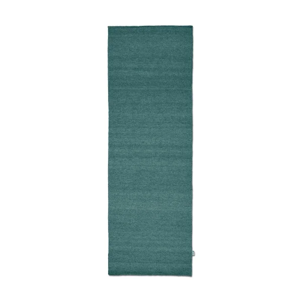 Classic Collection Plain Läufer Teal, 80x250 cm