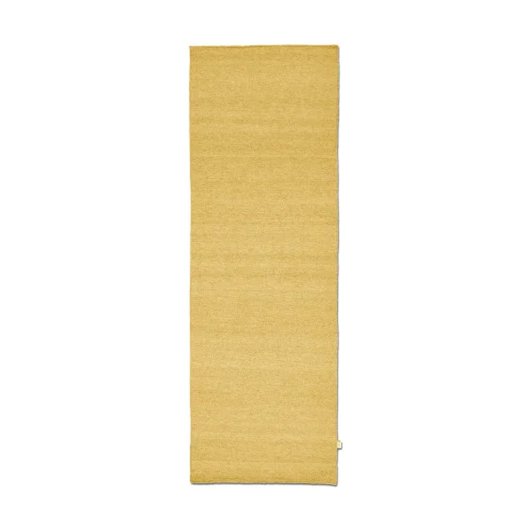 Classic Collection Plain Läufer Yellow, 80x250 cm