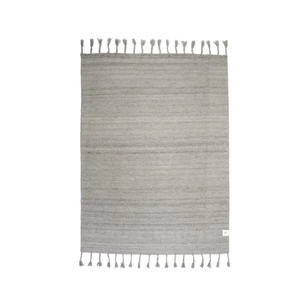 Classic Collection Plain Teppich Silber, 250 x 350cm