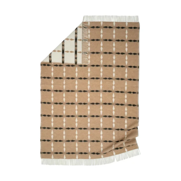 Classic Collection Tile Plaid 130x180 cm Beige
