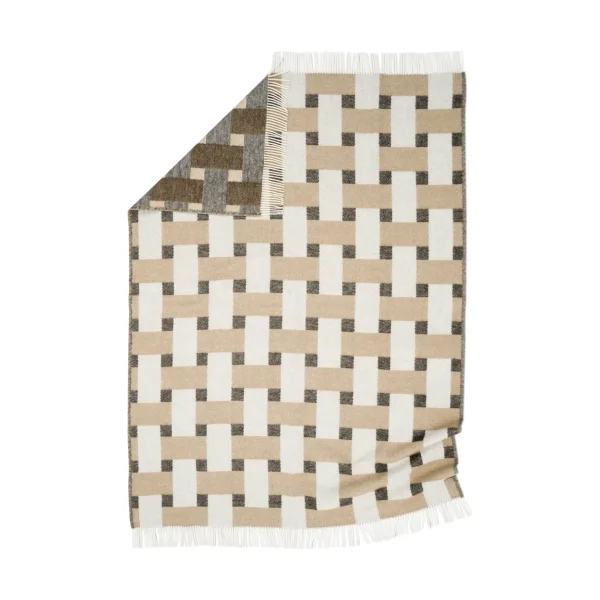 Classic Collection Weave Plaid 130x180 cm Beige