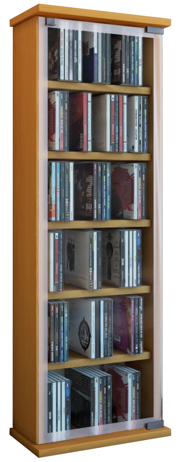 Classic Regal , CD Turm 6 Regale Buche dekor.