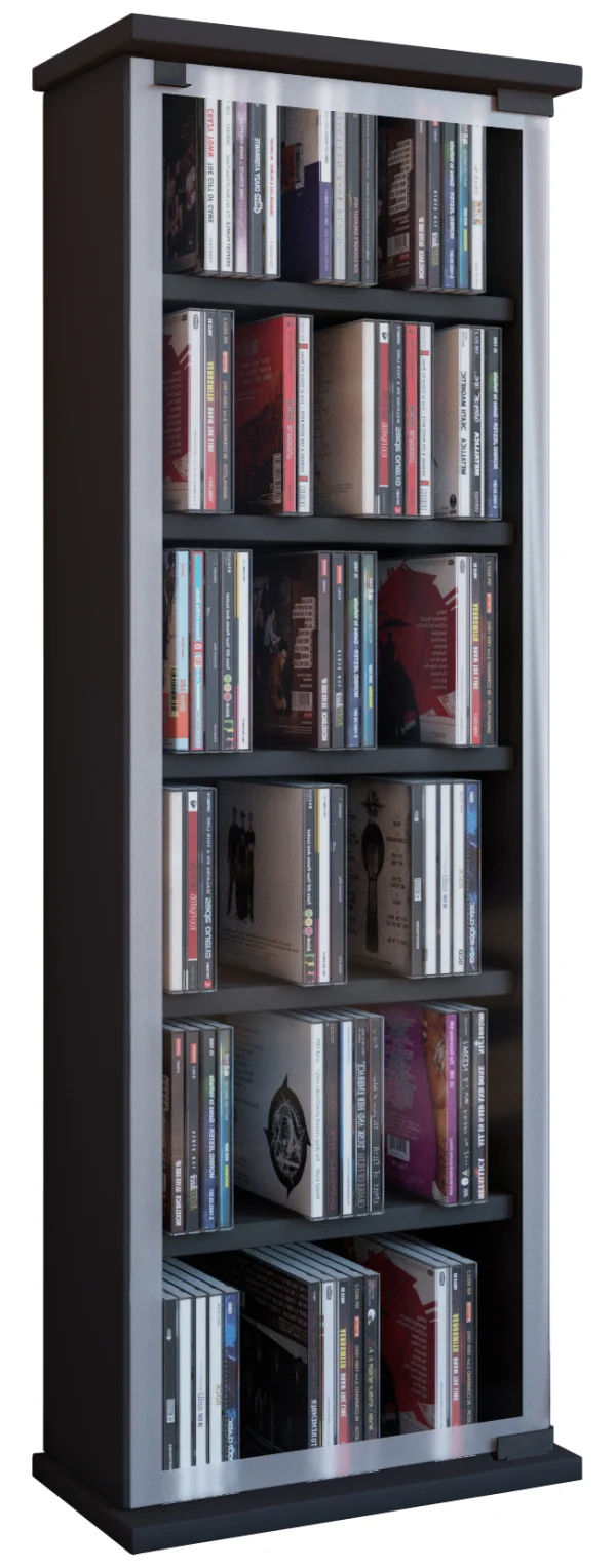 Classic Regal , CD Turm 6 Regale schwarz.