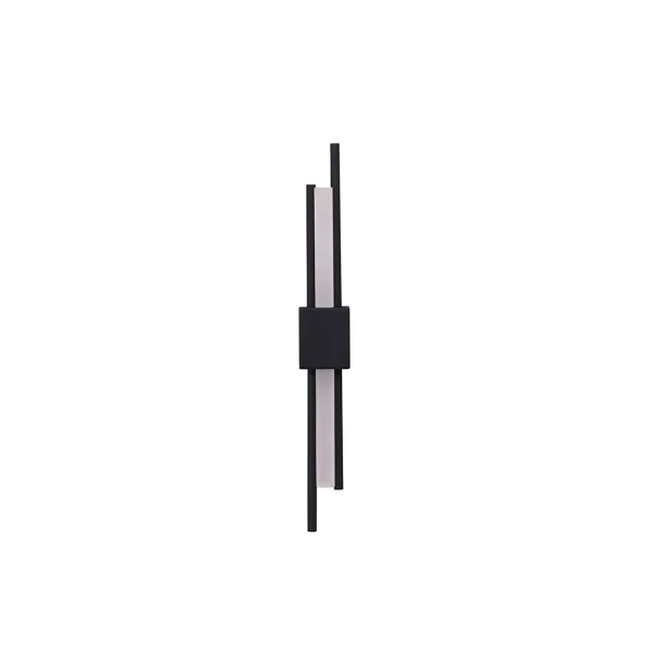 Clermont Beleuchtung Wandlampe 50x8x50cm schwarz.