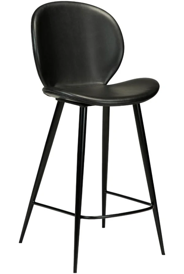 Cloud Dan-Form Counterstuhl PU-Kunstleder schwarz.