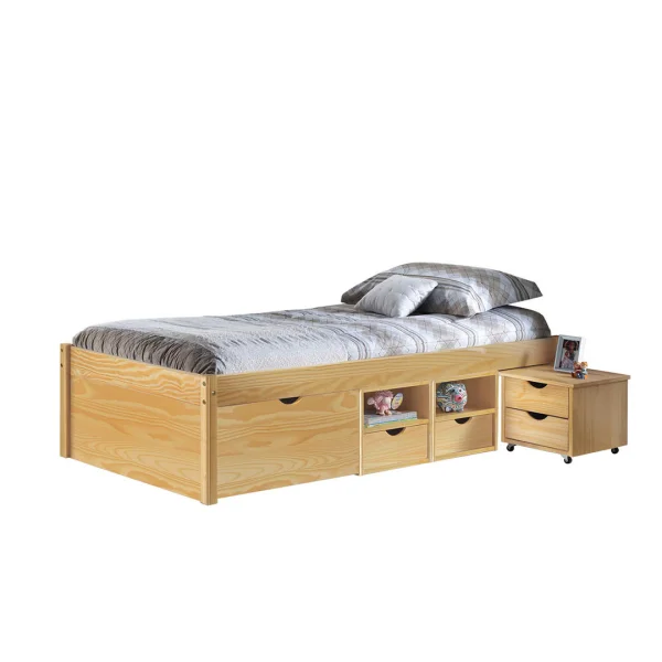 Cluse Bett 90x200 cm natur.