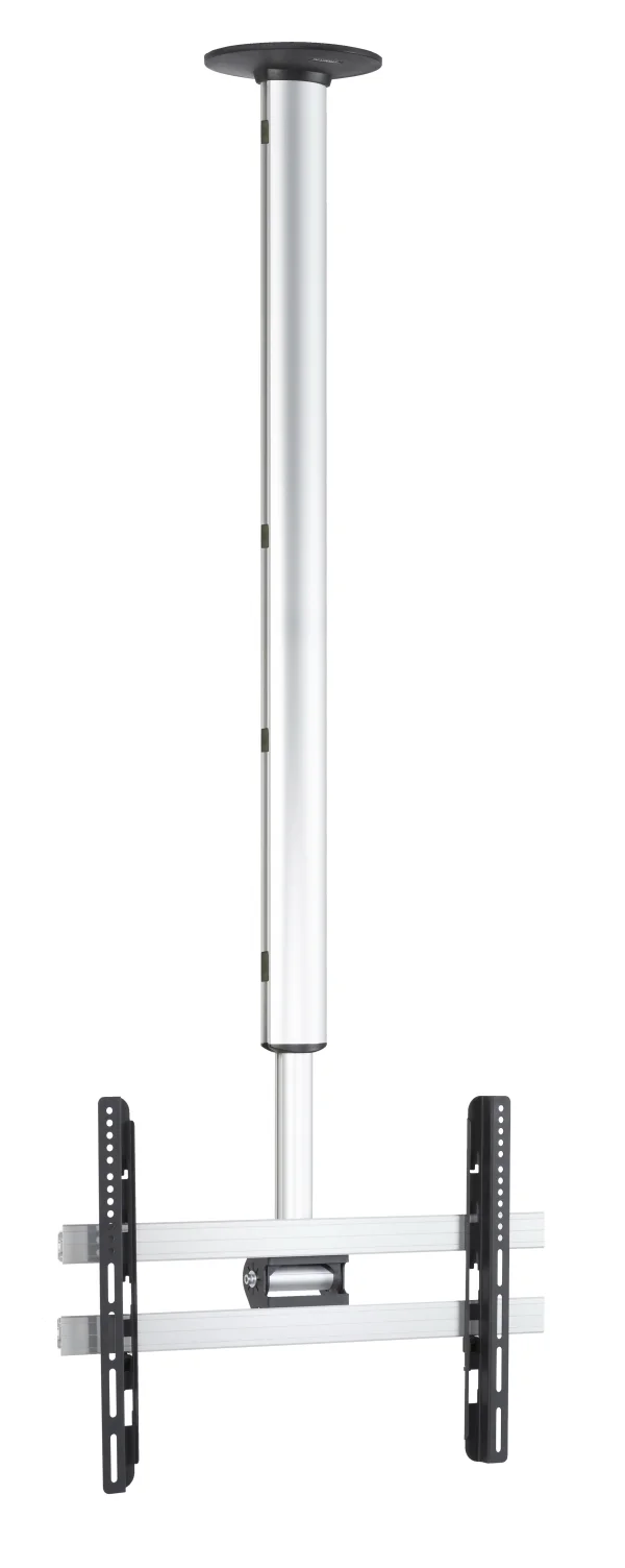 CM 4 XXL TV-Deckenhalterung Silberfarbig, Schwarz.