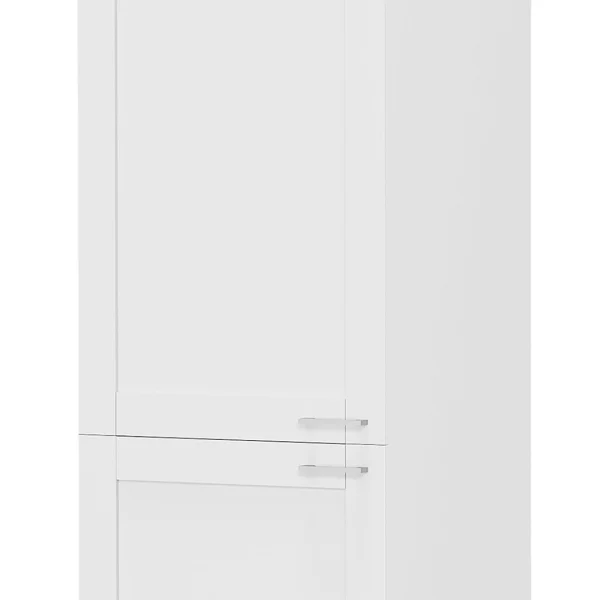 Colura Küchenhochschrank 60 cm 3 Türen weiß.