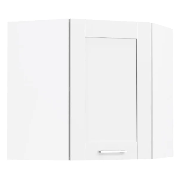 Colura Küchenoberschrank , Eckschrank 1 Tür weiß.