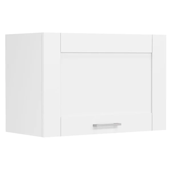 Colura Küchenoberschrank für Abzug 60 cm 1 Tür weiß.