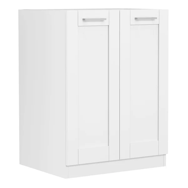 Colura Küchenunterschrank 60 cm 2 Türen weiß.