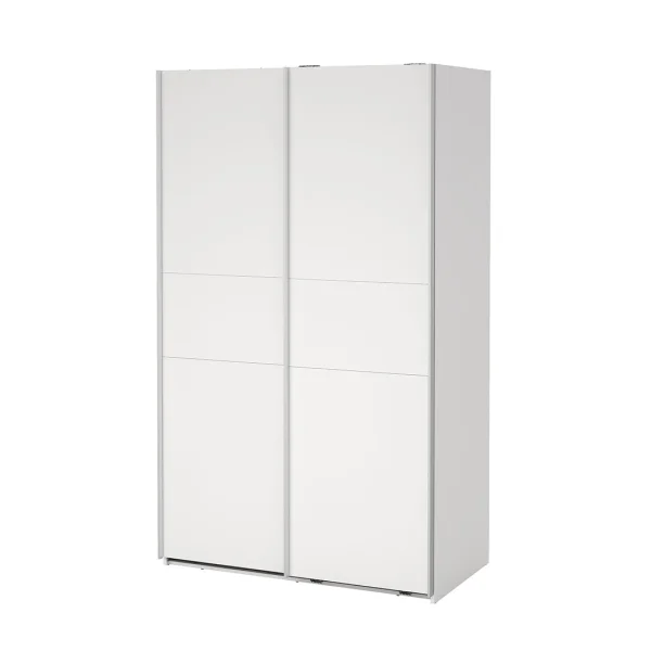 Como Schiebetürenschrank 2 Türen 120x200cm weiß.