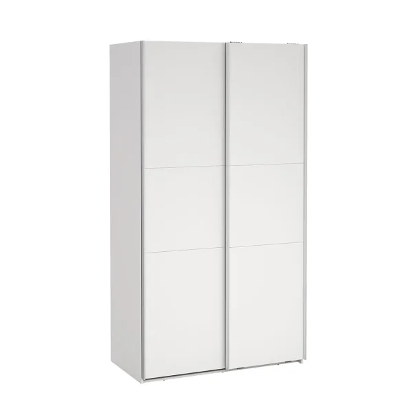 Como Schiebetürenschrank 2 Türen 120x220cm weiß.