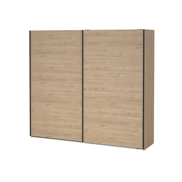 Como Schiebetürenschrank 2 Türen 245x220cm Eiche Dekor.