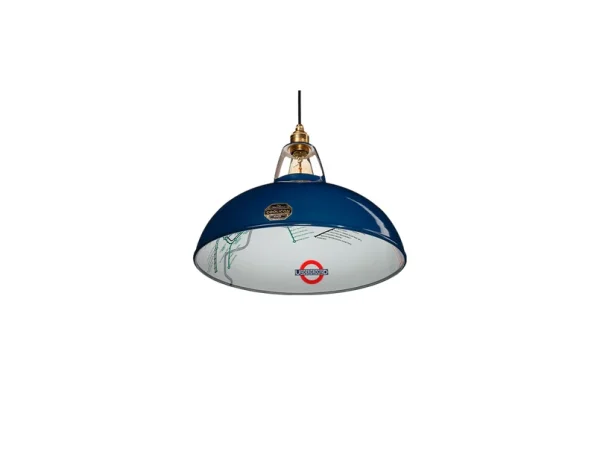 Coolicon - Large 1933 Design Pendelleuchte, Ø 40 cm, blau