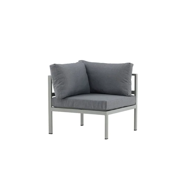 Copacabana Gartensofa Eckteil khaki.