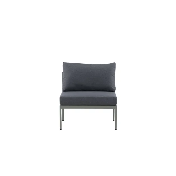Copacabana Gartensofa Mittelsegment khaki.