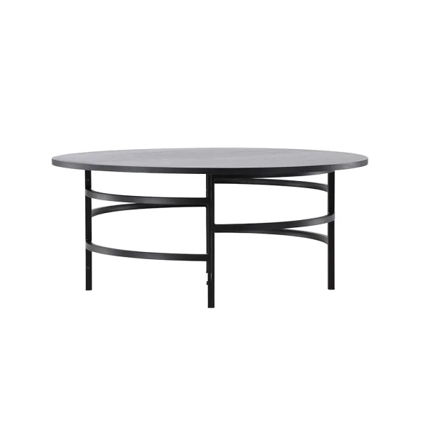 Copenhagen Couchtisch Ø100cm schwarz.
