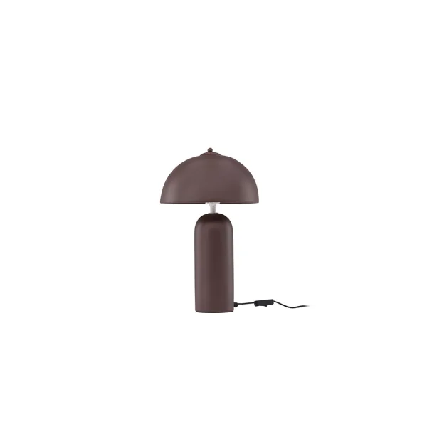 Corello Beleuchtung Tischlampe 28x28x45cm Braun.