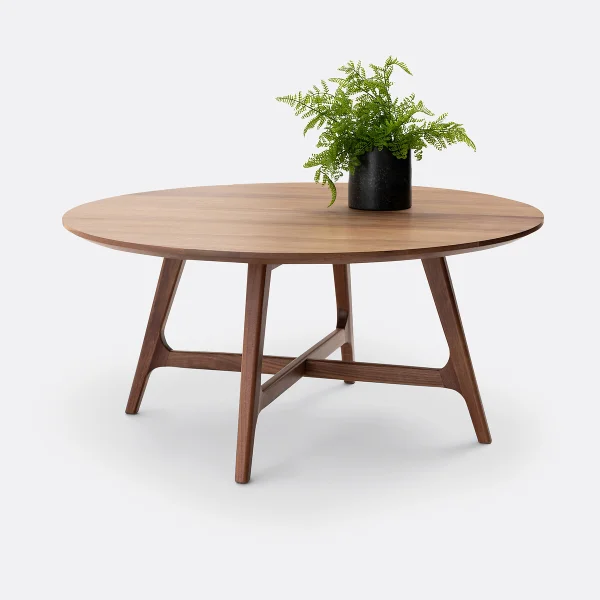 Couchtisch Larsen, Nussbaum, Grosses Modell