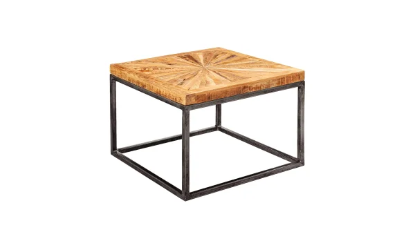 Couchtisch Mango massiv lackiert 55 x 55 cm - JONA
