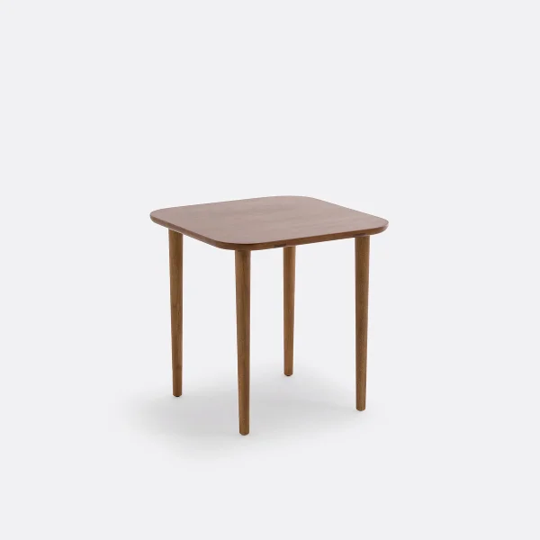 Couchtisch Marlo, Quadratisch, Nussbaum Massiv