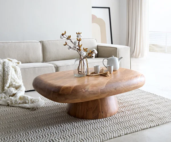 Couchtisch Maskat 120x90 cm Akazie Natur