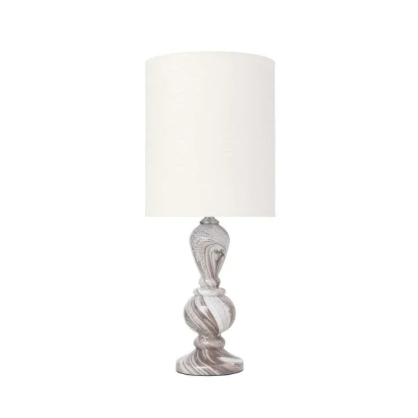 Cozy Living - Christine Tischleuchte Taupe Swirl/Ivory