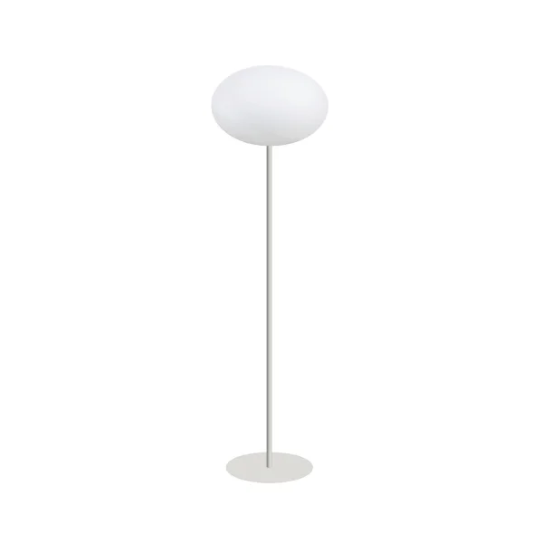 Cph Lighting - Eggy Pin Stehleuchte Ø32 Opal White/Lacquered White