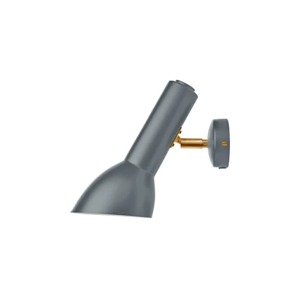 CPH Lighting - Oblique Wandleuchte Flint Grau/Messing