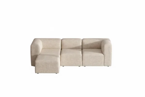 Cubic M Chaiselongsofa rechts oder links gewendet beige.