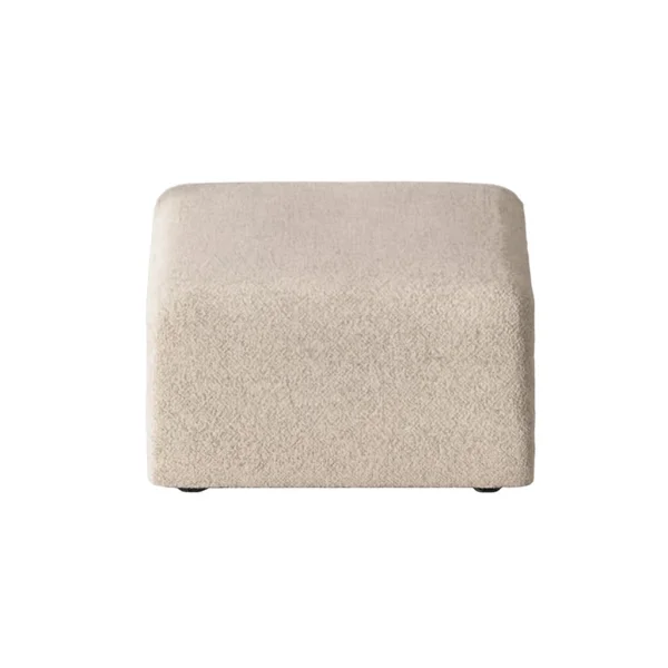 Cubic Pouf beige.