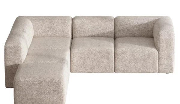 Cubic XL Chaiselongsofa rechts oder links gewendet beige.