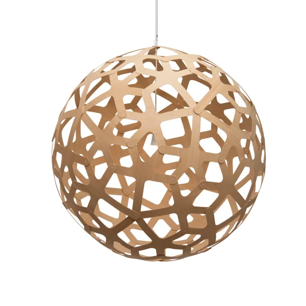 David Trubridge - Coral Pendelleuchte Ø120 Bamboo