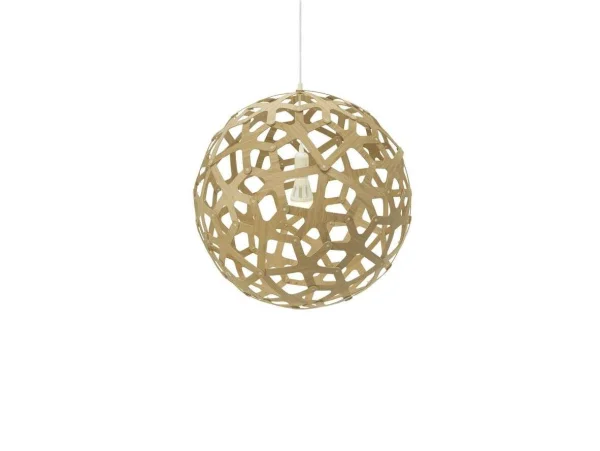 David Trubridge - Coral Pendelleuchte Ø60 Bamboo