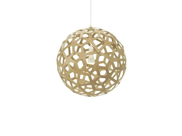 David Trubridge - Coral Pendelleuchte Ø80 Bamboo