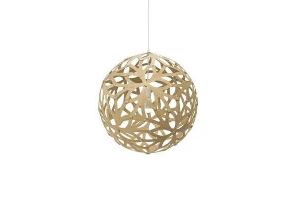 David Trubridge - Floral Pendelleuchte Ø60 Bamboo