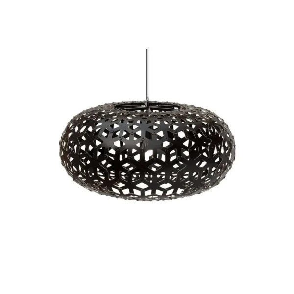 david trubridge - Snowflake Pendelleuchte, Ø 80 cm, schwarz