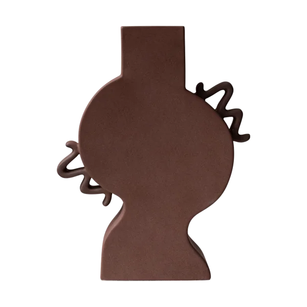 DBKD Flache Vase 33 cm Brown