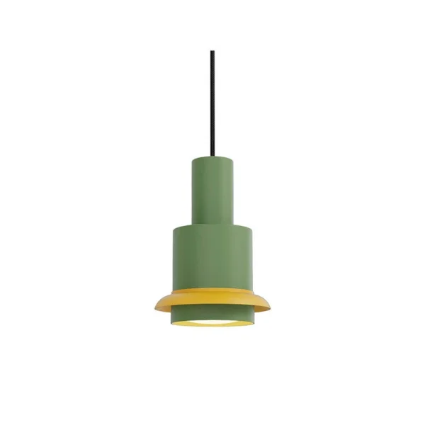 DCW - Chaumont Pendelleuchte Ø15xH22 Green/Yellow